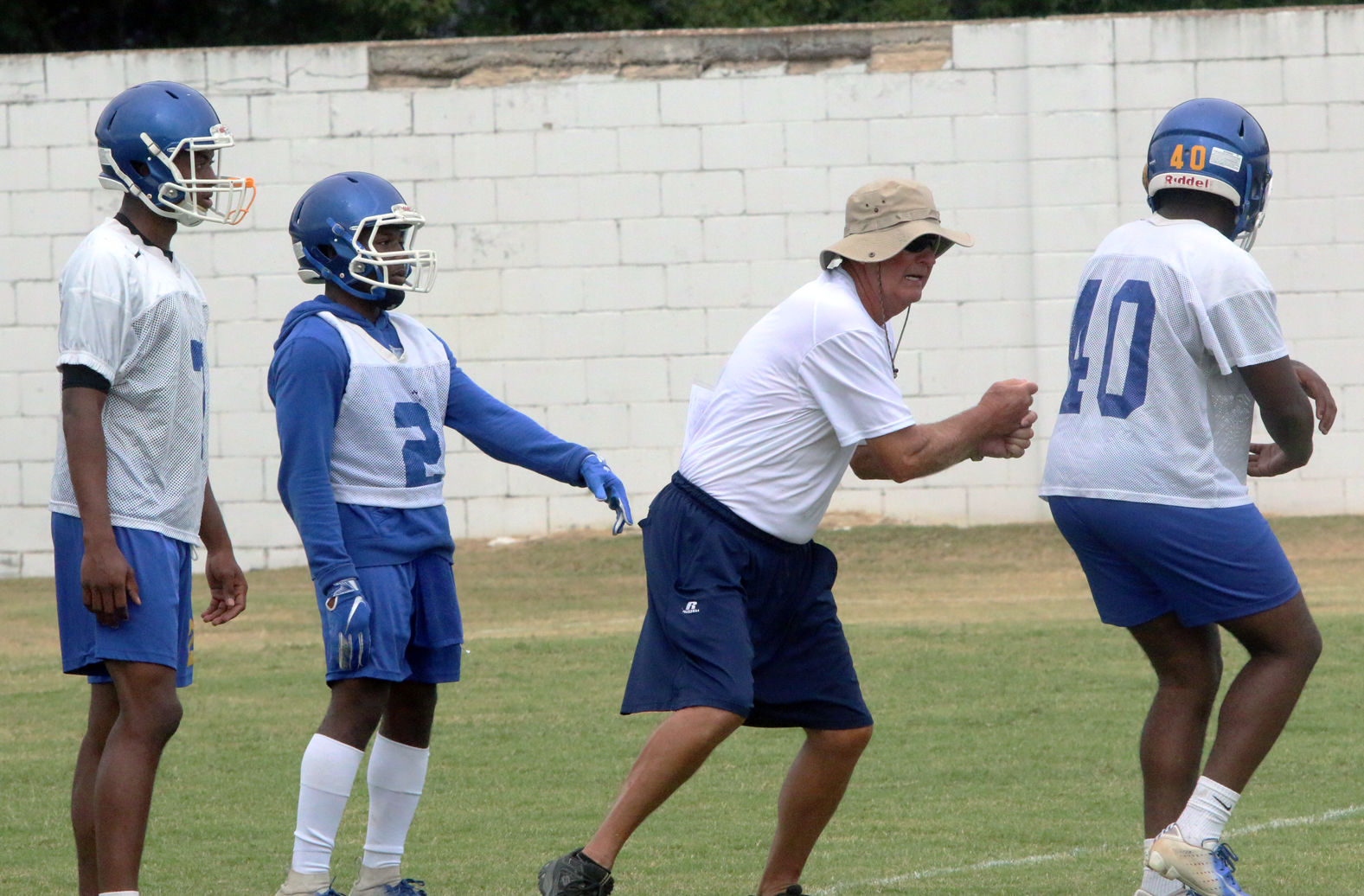 Lake City High School Football Practice